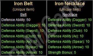 Sell İron set +0