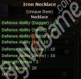 Iron Necklace