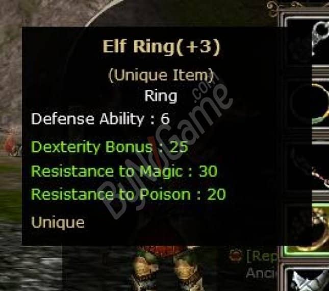 ELF Ring +3
