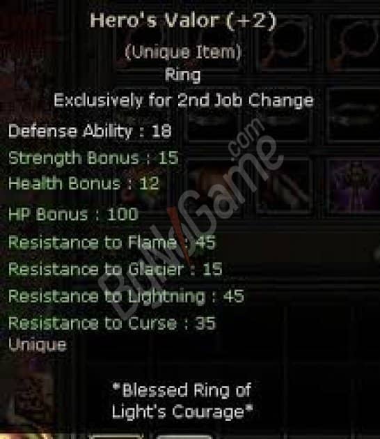 +2 HEROS VALOR