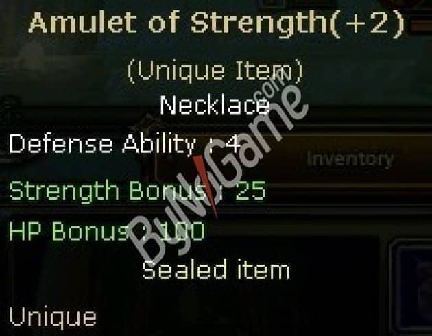 Amulet Of STR +2