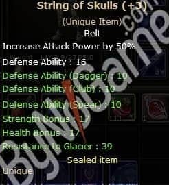 +3 String Of Skulls Uygun Fiyat.