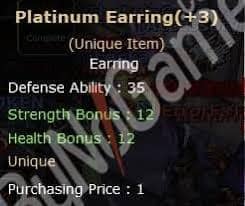 +3 PLATİNİUM EARRİNG (7/24 HIZLI TESLİMAT)