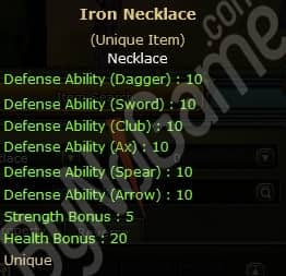 Iron Necklace