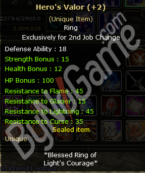 SELL Dual +2 Hero’s Valor