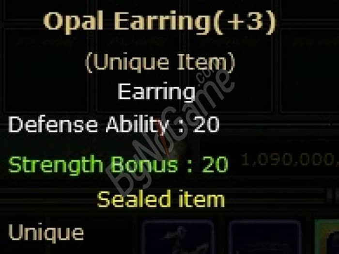 +3 Opal Earring