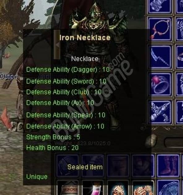 Iron neck +0