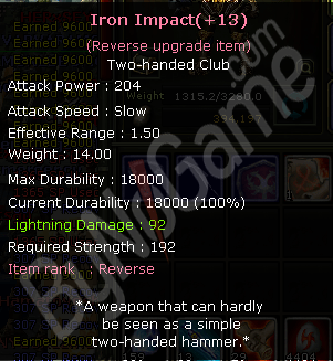 REB +13 İRON İMPACT