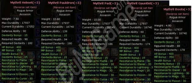 Mythril 3 Parça cok ucuzzz