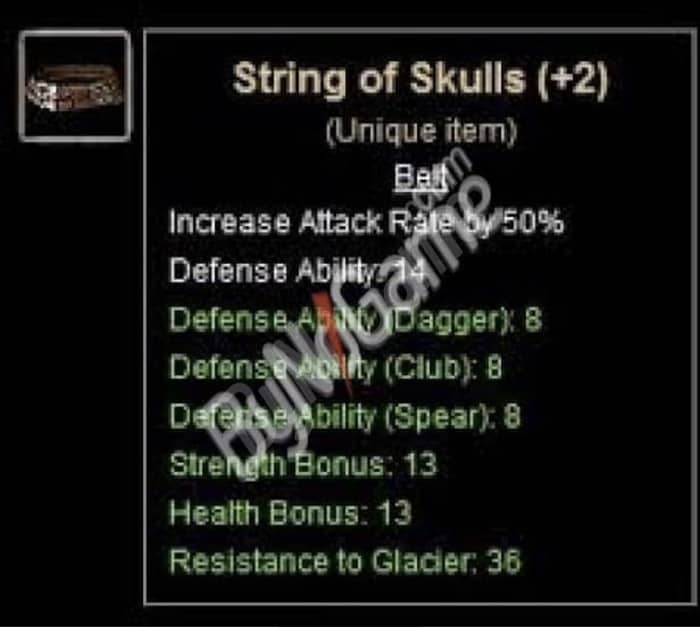 String of Skulls +2