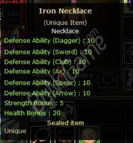 İron Neck Anında teslimat