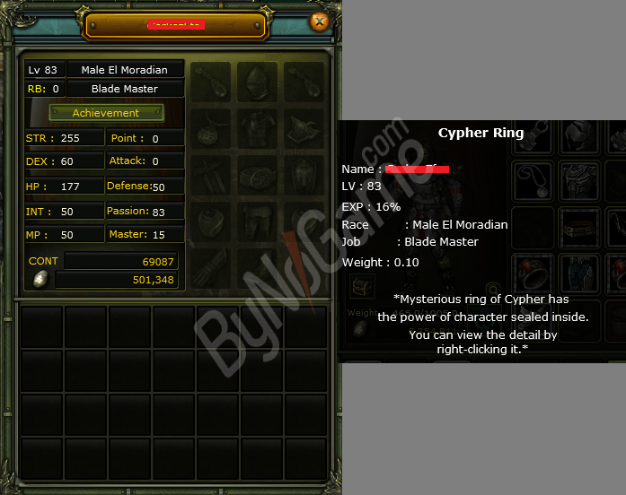 83 %16 / HUMAN Warrior / 69k NP