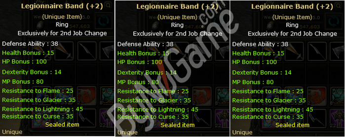 legionnaire band +2