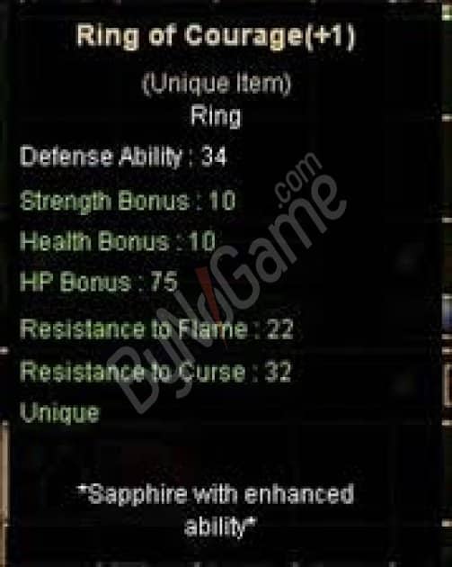 ring of courage +1
