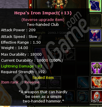 +13 REB HEPA’S IRON IMPACT İİ