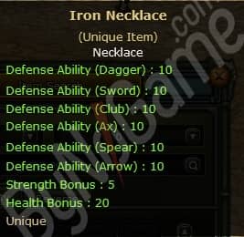 İRON NECK +0