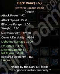 +5 REBİRTH DARK WANE SATILIK