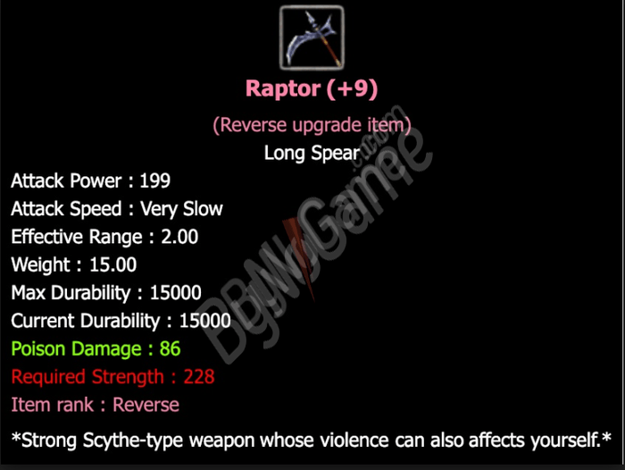 reb. +9 raptor (199 ap)