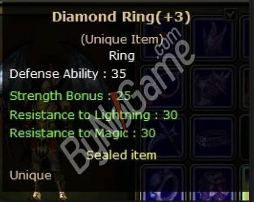 Diamond Ring +3