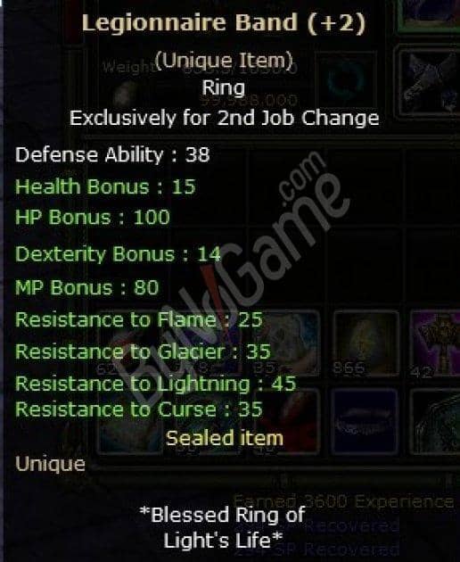 Legionnaire Band +2