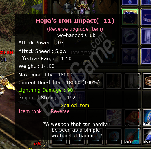 Hepa’s Reb +11 İron İmpact