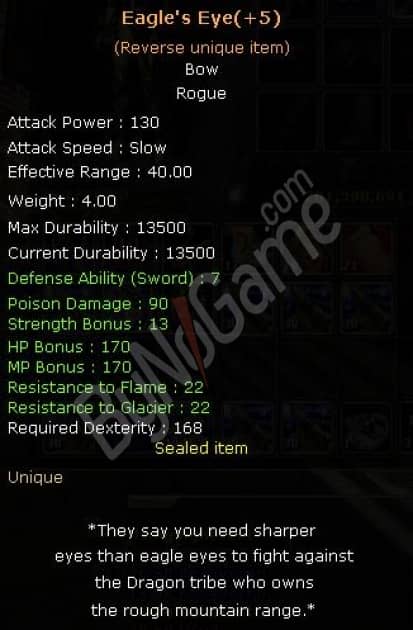 SELLL REV. +5 EAGLE EYE !!!