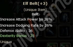 +3 ELF BELT 7/24 TESLİM