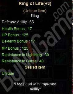 +3 Ring Of Life - ROL