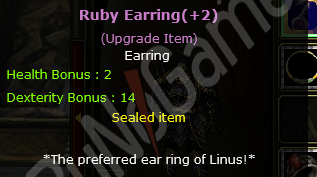 RUBY EARRING +2 DUAL (2 ADET)