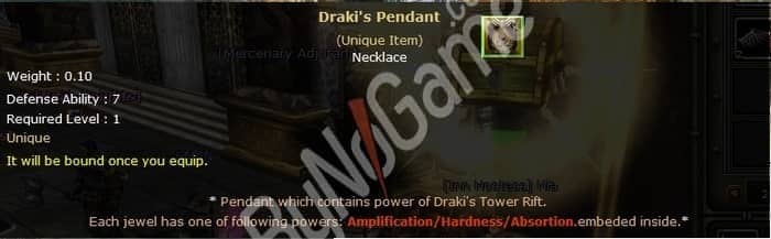 Draki pendant temiz