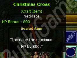 Christmas Cross 800 HP