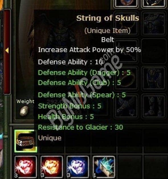 +0 Sos satılır (String of skuls)