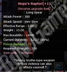 sell 180 atack hepa reb 1 raptor