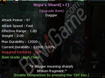 +7 Hepa’s Shard