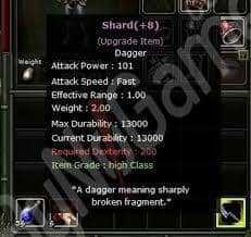 SHARD +8 No reb No poi