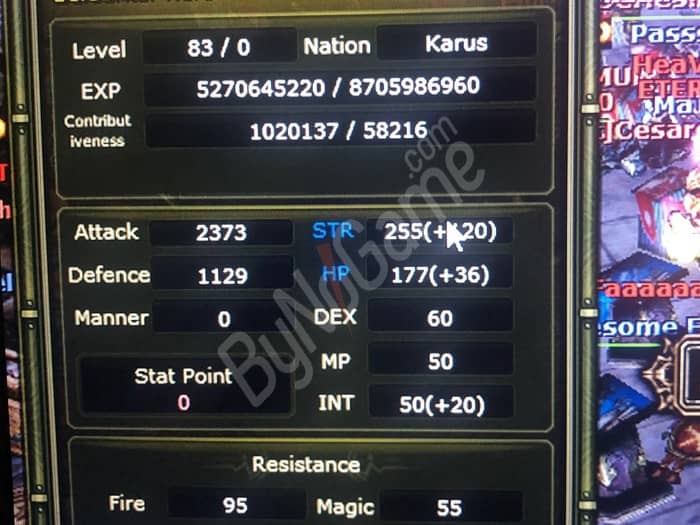 SELL 83 LVL FULL SKİL 9 STR AÇIK 1 MİLYON NP Lİ WARRİOR