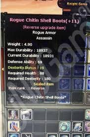 +11 REB ROGUE SHELL BOOTS