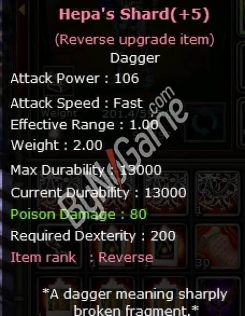 +5 REB HEPA’S SHARD