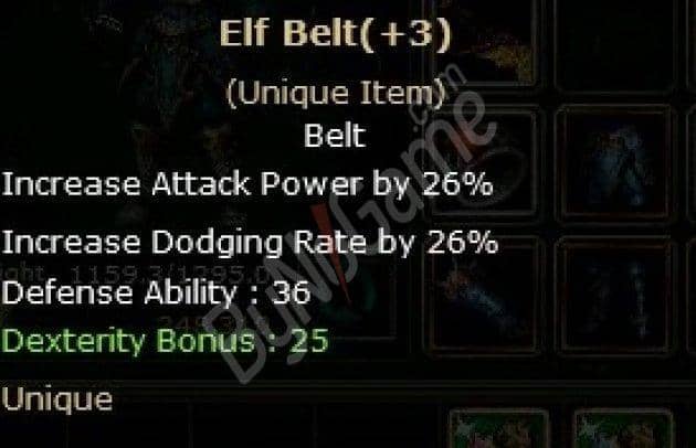 ELF BELT 3