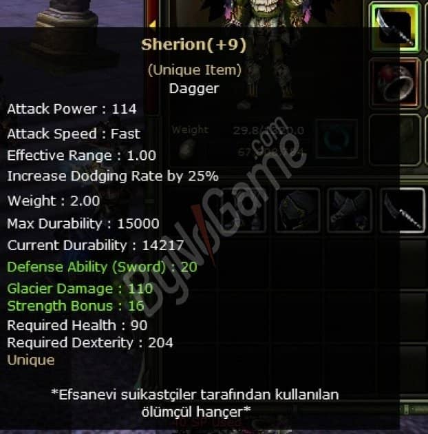 +9 SHERİON