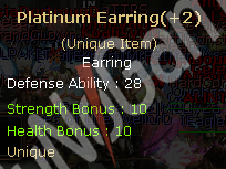 +2 Platinum Earring Uygun Fiyat