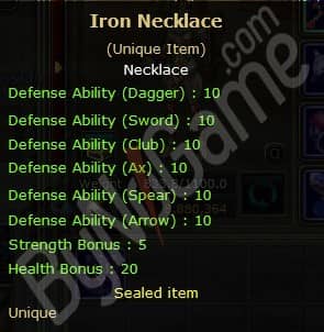 +0 Iron necklace