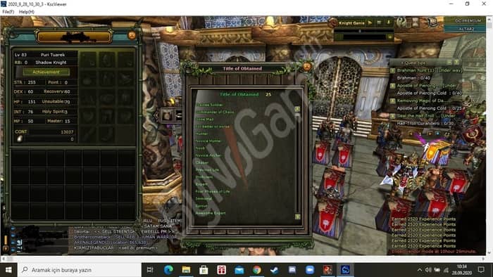 83/0 Karus Kadın Priest