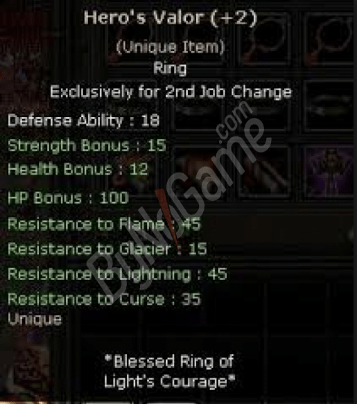 +2 heros valor