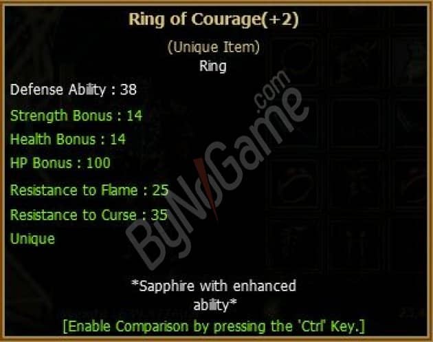 +2 ROC ( Ring Of Courge )