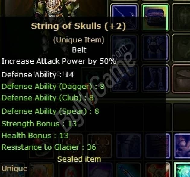 sell string of skulls