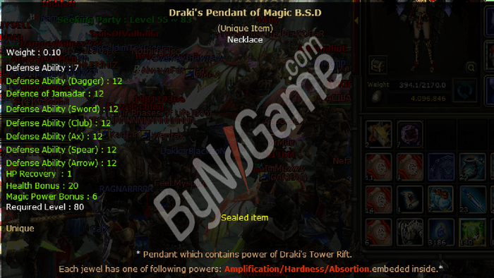 SEL DRAKİ PENDANT B.S.D