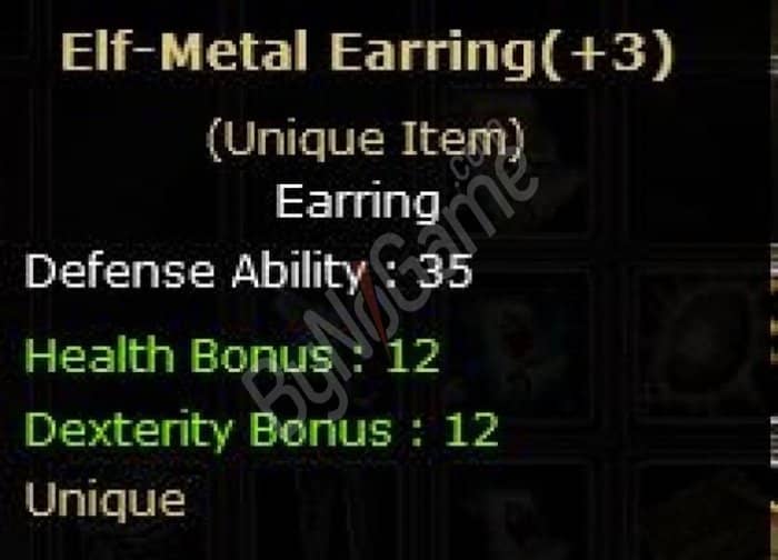 +3 ELF METAL EARRİNG 7/24 TESLİM