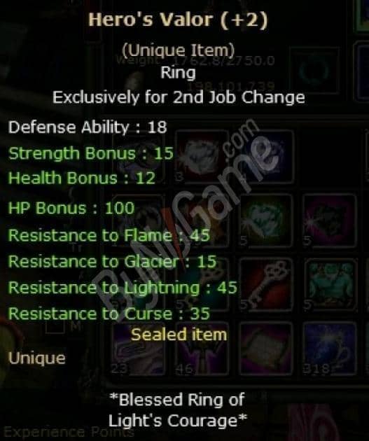 Hero’s Valor +2