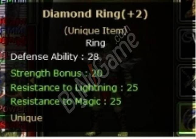 Diamond Ring +2 ( DUAL)